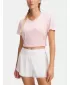 Ženska majica kratkih rukava UNDER ARMOUR TECH SSV- TWIST 1384227-647 RUŽIČASTA