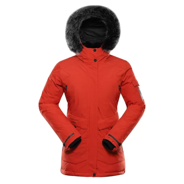  Ženska jakna ALPINE PRO WERDA 2 CRVENA 