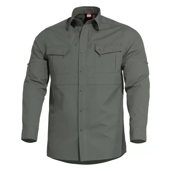  Muška košulja PENTAGON PLATO SHIRT K02019 KAMUFLAŽNO ZELENA 