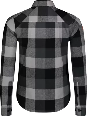 Ženska flanelna košulja NORDBLANC HALCYON NBSSL8244 CRNI