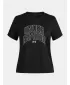 Majica za djevojčice UNDER ARMOUR TECH VARSITY GRAPHIC SS 6007917-001 CRNA