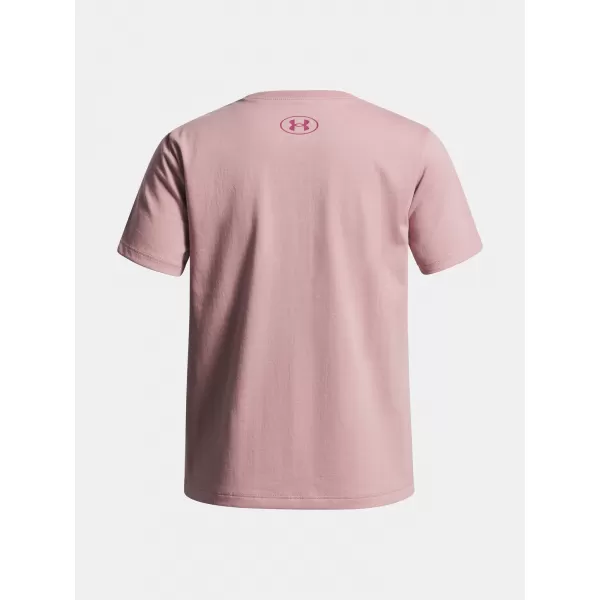  Majica za djevojčice UNDER ARMOUR UA BIG LOGO SS RUŽIČASTA 