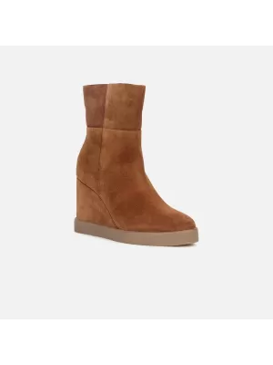 Ženske gležnjače GEOX ELIDEA WEDGE SMEĐA
