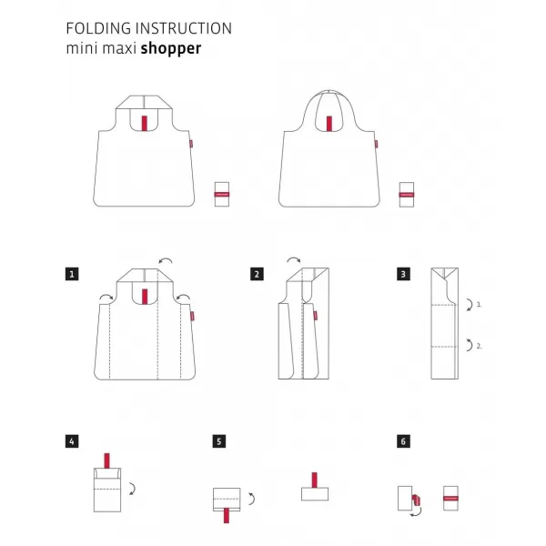  torba REISENTHEL MINI MAXI SHOPPER CRNA 