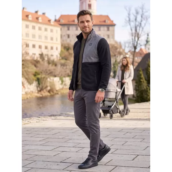  Muška majica od flisa ALTISPORT IKEG SIVA 