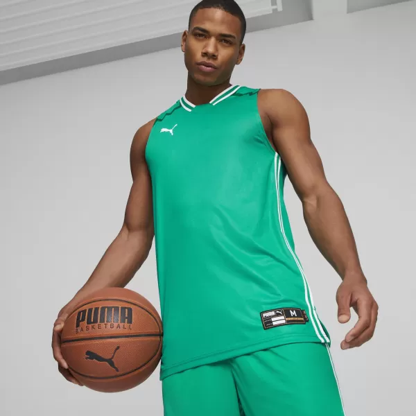  Muški dres PUMA HOOPS TEAM GAME JERSEY 67662806 PAPAR 