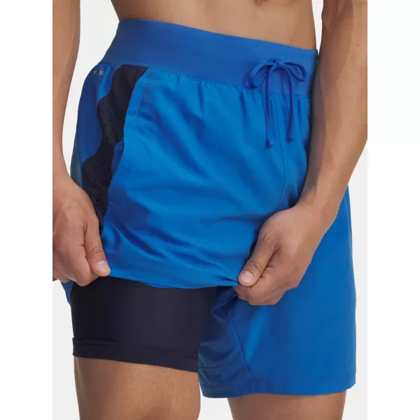  Muške kratke hlače UNDER ARMOUR UA LAUNCH PRO 2N1 7 SHORTS PLAVA 