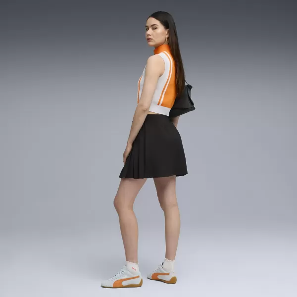  Ženska suknja PUMA WARDROBE ESS PLEATED SKIRT 63204601 PUMA CRNA 