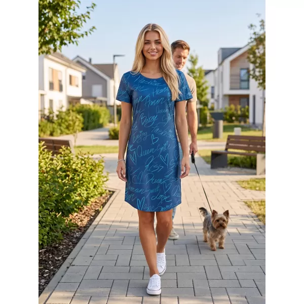  Ženska produžena premium majica ALTISPORT VOJ/ALW084SAT02 PLAVA 