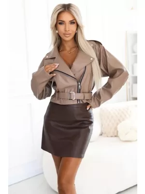 Haljina NUMOCO 626-1 MOCHA MOUSSE