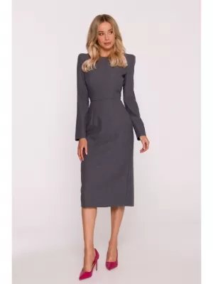 Haljina STYLOVE S412 SIVA
