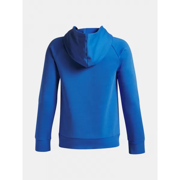  Trenirka za dječake UNDER ARMOUR UA RIVAL FLEECE BL HOODIE 1379791-402 PLAVA 