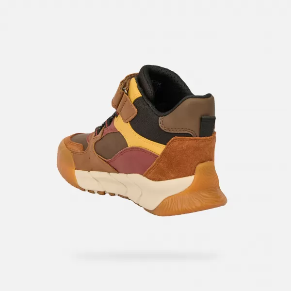  Gležnjače za dječake GEOX FLEXYPER PRO BOY B J56NBA0ME22C6FN6 SMEĐA 