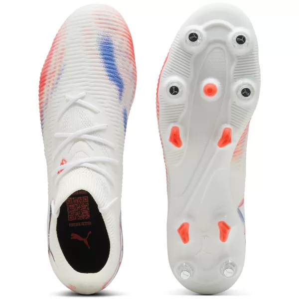  Muške cipele PUMA FUTURE 8 MATCH MXSG 10859401 WHITE/ BIJELA/PUMA CRNO/BLISTAVO CRVENO 