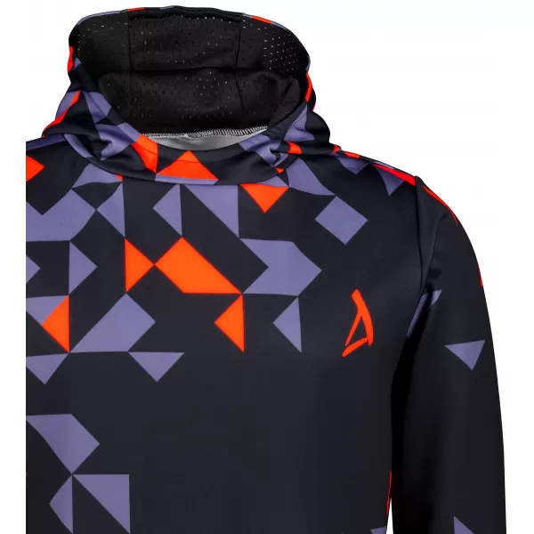  Muška premium funkcionalna majica ALTISPORT VOJ/ALM108MI01 CRNO-NARANČASTA 