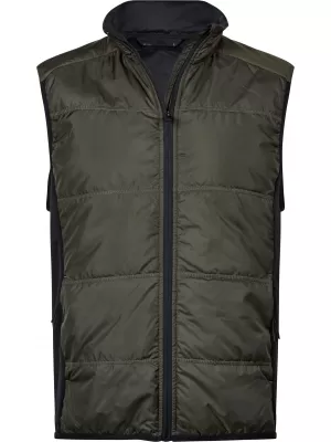 Muški prsluk TEE JAYS | TJ 9114 DUBOKO ZELENA/CRNA