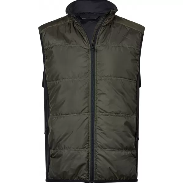  Muški prsluk TEE JAYS | TJ 9114 DUBOKO ZELENA/CRNA 