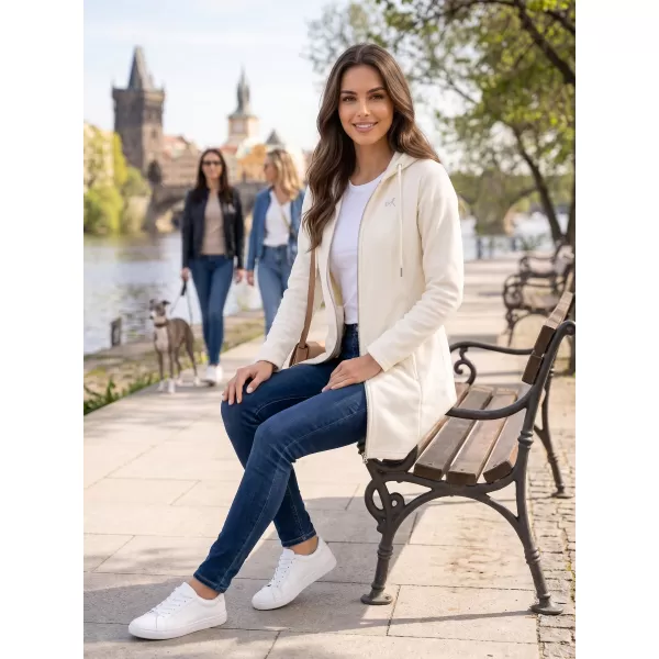 Ženski sweatshirt ALTISPORT LIALA BÍLÁ/KRÉMOVÁ BIJELA 