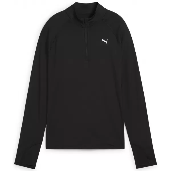  Košulja PUMA W RUN VELOCITY CLOUDSPUN 1/4 ZIP 52665001 PUMA CRNA 
