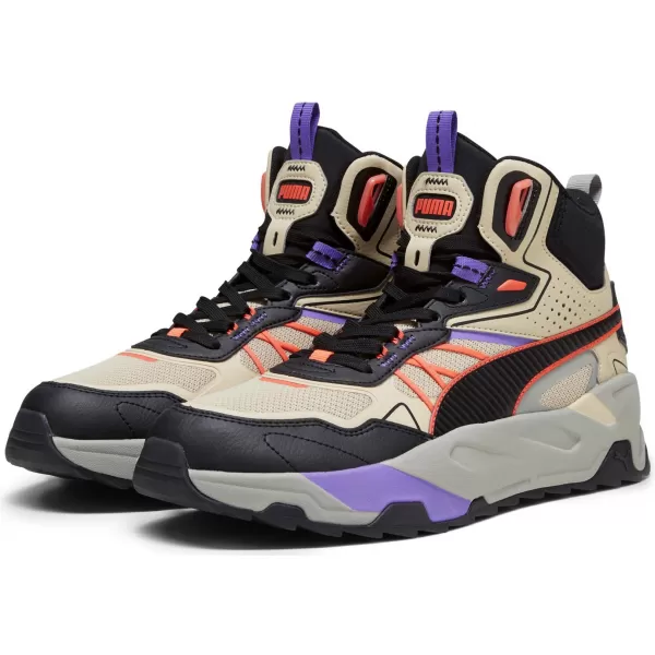  Čizme PUMA TRINITY MID HYBRID 39232703 GRANOLA/CRNI/VATRENI KORALJ 