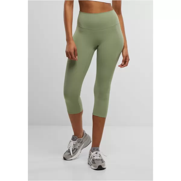  Ženske hlače URBAN CLASSICS TB7808 MATCHA ZELENA 