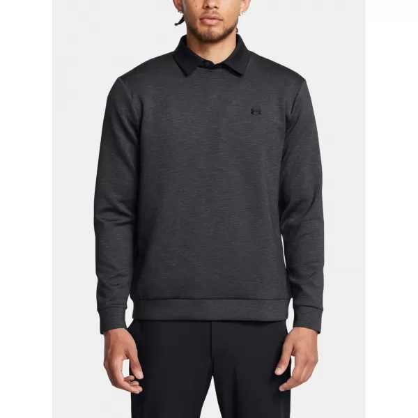  Muški sweatshirt UNDER ARMOUR UA DRIVE MIDLAYER CREW 1387122-001 CRNA 