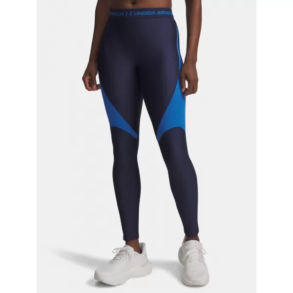  Ženske tajice UNDER ARMOUR UA HG RIB LEGGING 6003983-403 PLAVA 