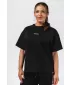 Oversized majica RESET 491 BLACK Nebbia