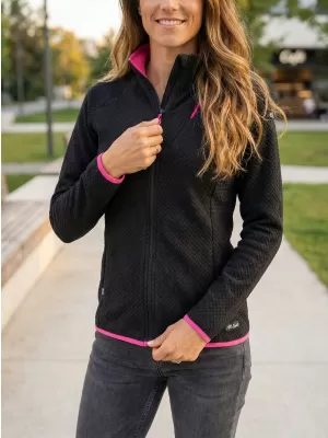 Ženski sweatshirt ALTISPORT VEFA CRNA