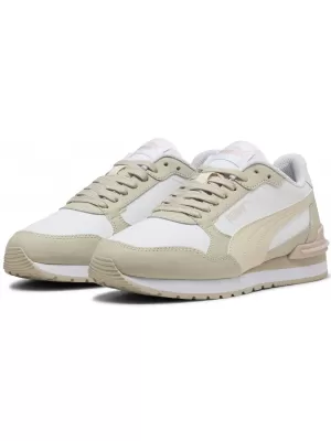 Dječje cipele PUMA ST RUNNER V4 L JR 39973607 BIJELA/AL SNIJEG/D PRAŠINA/MV MAGLA