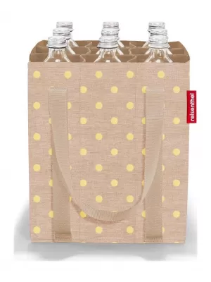 torba REISENTHEL BOTTLEBAG METALIK TOČKICE KAVA