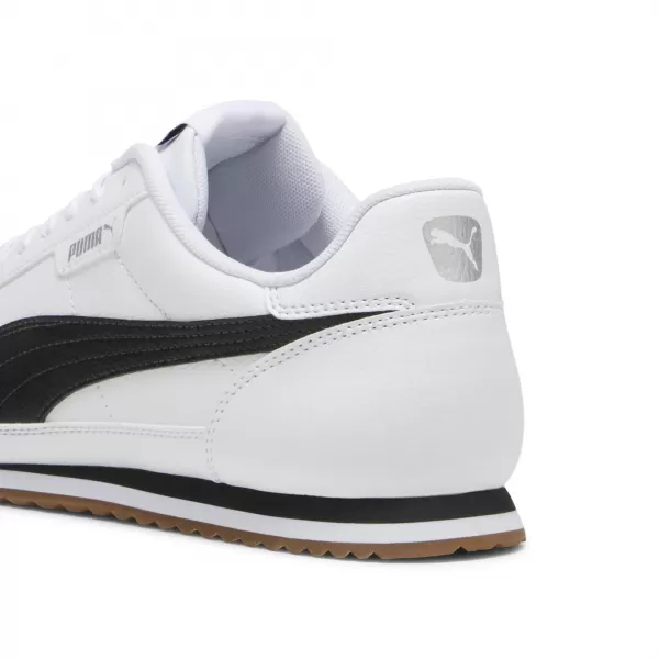  Muške cipele PUMA TURINO II 39745202 PUMA BIJELA/PUMA CRNA/SIVA 