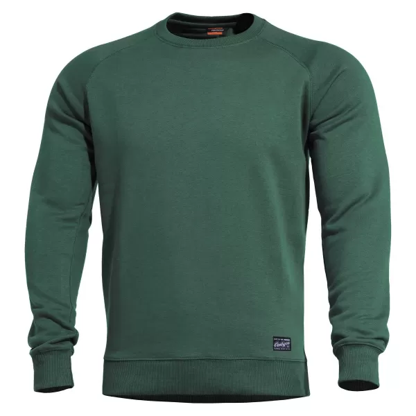 Majica PENTAGON HAWK SWEATER BLANK K09019 SPRINGBOK ZELENA 