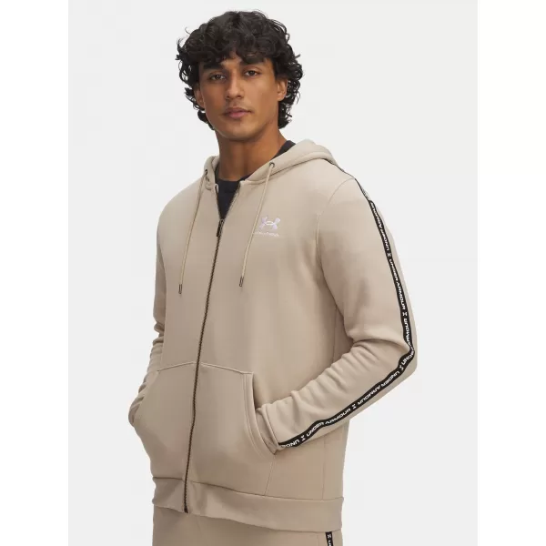  Muški sweatshirt UNDER ARMOUR UA ICON FLEECE FZ TAPING 1390298-299 SMEĐA 