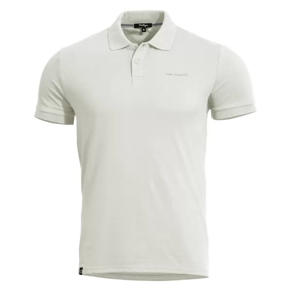  Muška majica s kragnom PENTAGON MOTH PIQUET POLO SHIRT K09047 BIJELA 