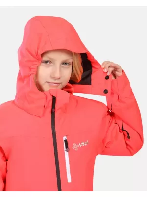 Djevojka skijaška jakna KILPI VALERA-JG ZJ0111KI RUŽIČASTI