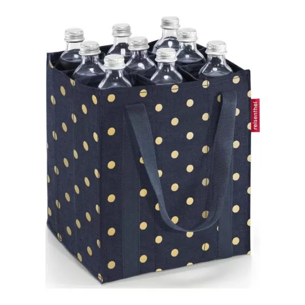  torba REISENTHEL BOTTLEBAG METALIK TOČKICE PLAVE 