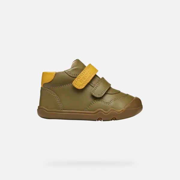  Dječaci bosi GEOX STEPPIEUP B565WC00085CE32P KAKI 
