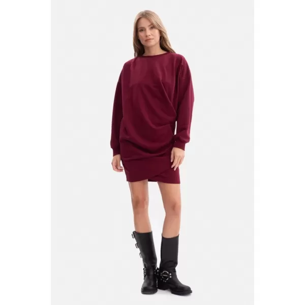  Haljina BEWEAR B298 TAMNOCRVENA 