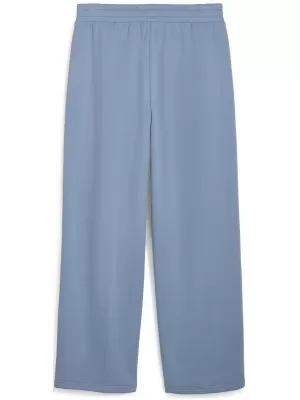 Dame PUMA ESS NATURE 2 0 COMFORT LOGO STRAIGHT PANTS FL OP 68808134 HLADNO PLAVA
