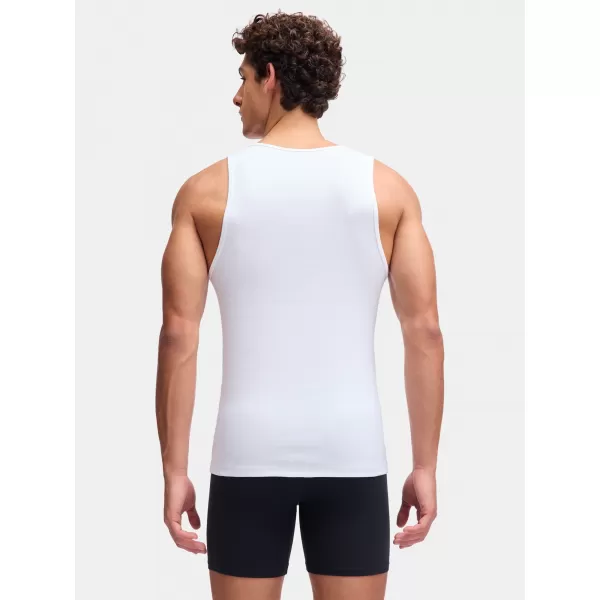  Muška majica bez rukava UNDER ARMOUR M UA PERF COTTON TANK-2PK 6007622-100 BIJELA 