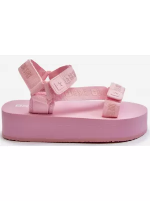 Ženske sandale s platformom BIG STAR NN274A041 PINK Big Star Shoes
