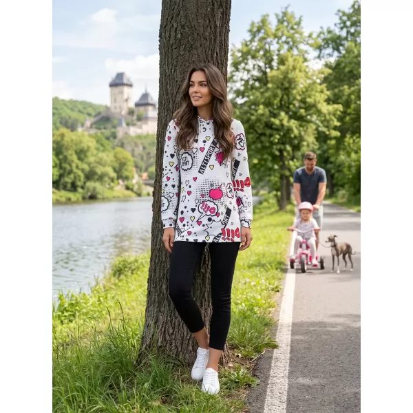  Ženska majica ALTISPORT GITA BIJELA 