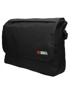 Muška torba ENRICO BENETTI AMSTERDAM SHOULDER BAG CRNA