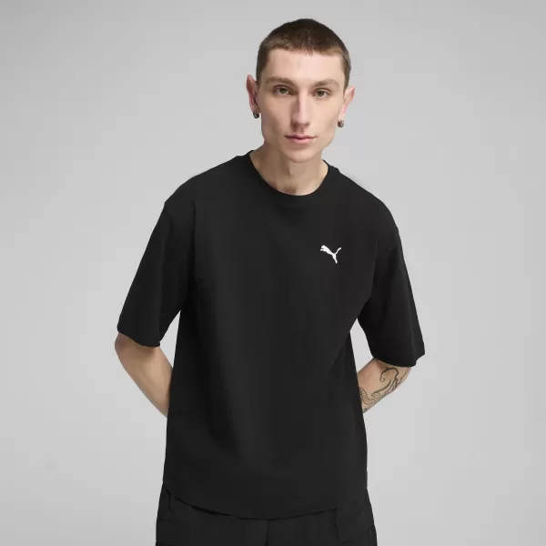  Košulja PUMA WARDROBE ESS BOXY TEE 62964501 PUMA CRNA 