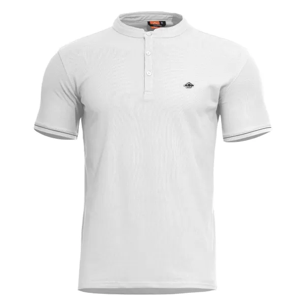  majica PENTAGON LEVANTES HENLEY T-SHIRT STRIPES K09025 BIJELA 