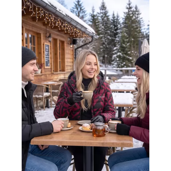  Ženska jakna KIXMI VERONICA CRNO/BORDO 
