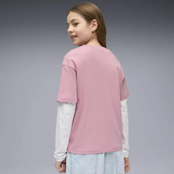  T -majica PUMA ESS BOXY TEE G 68513165 ISPUNJENA RUŽIČASTA 
