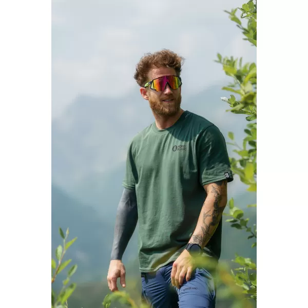  Košulja NORDBLANC RUMBLE NBSMT8160 TAMNOZELENA 