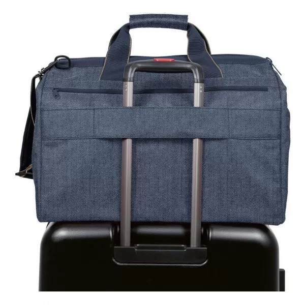  torba REISENTHEL ALLROUNDER L POCKET RIBLJA KOST TAMNOPLAVA 